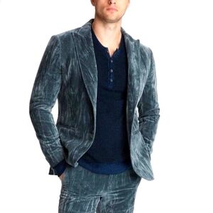 John Varvatos Crushed Velvet Jacket